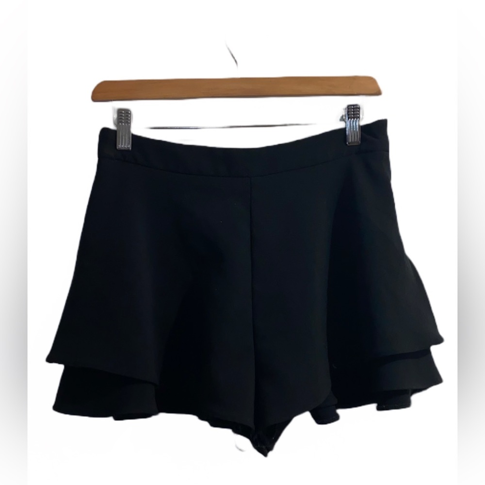 Zara Basic Black Shorts Size Medium - image 1